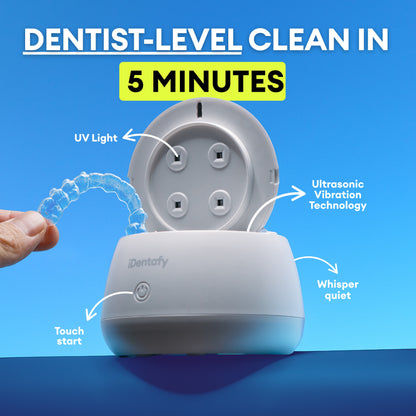 iDentapod ultrasonic cleaner labelled ad creative